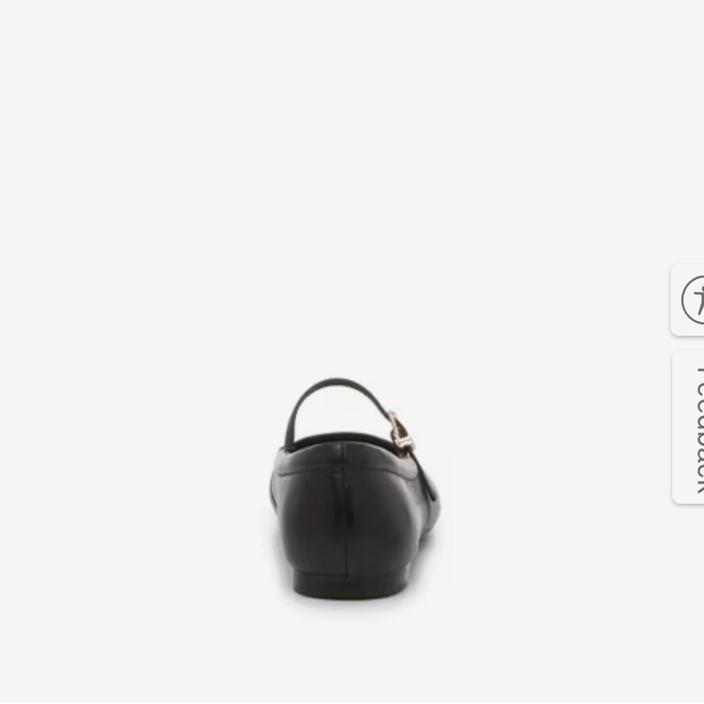 Dolce Vita Aileen black leather Mary Jane flats - Picture 8 of 9